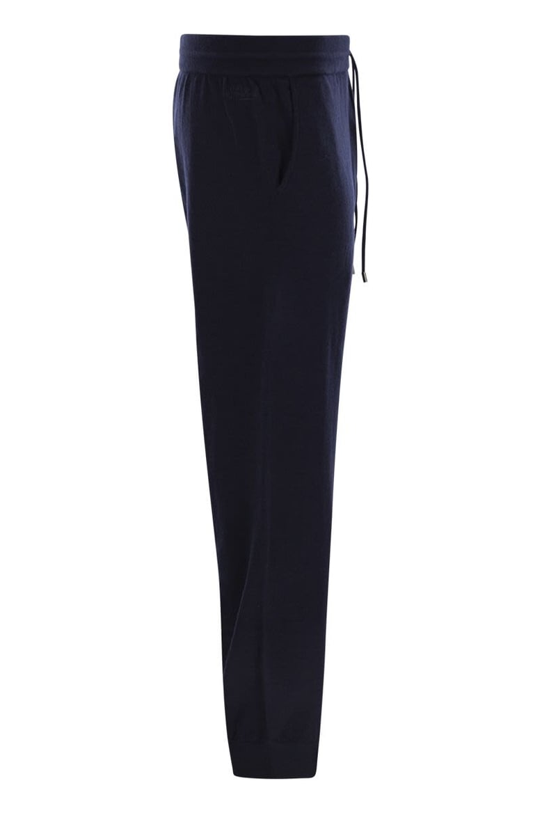 merino wool knitted trousers by Selfnex