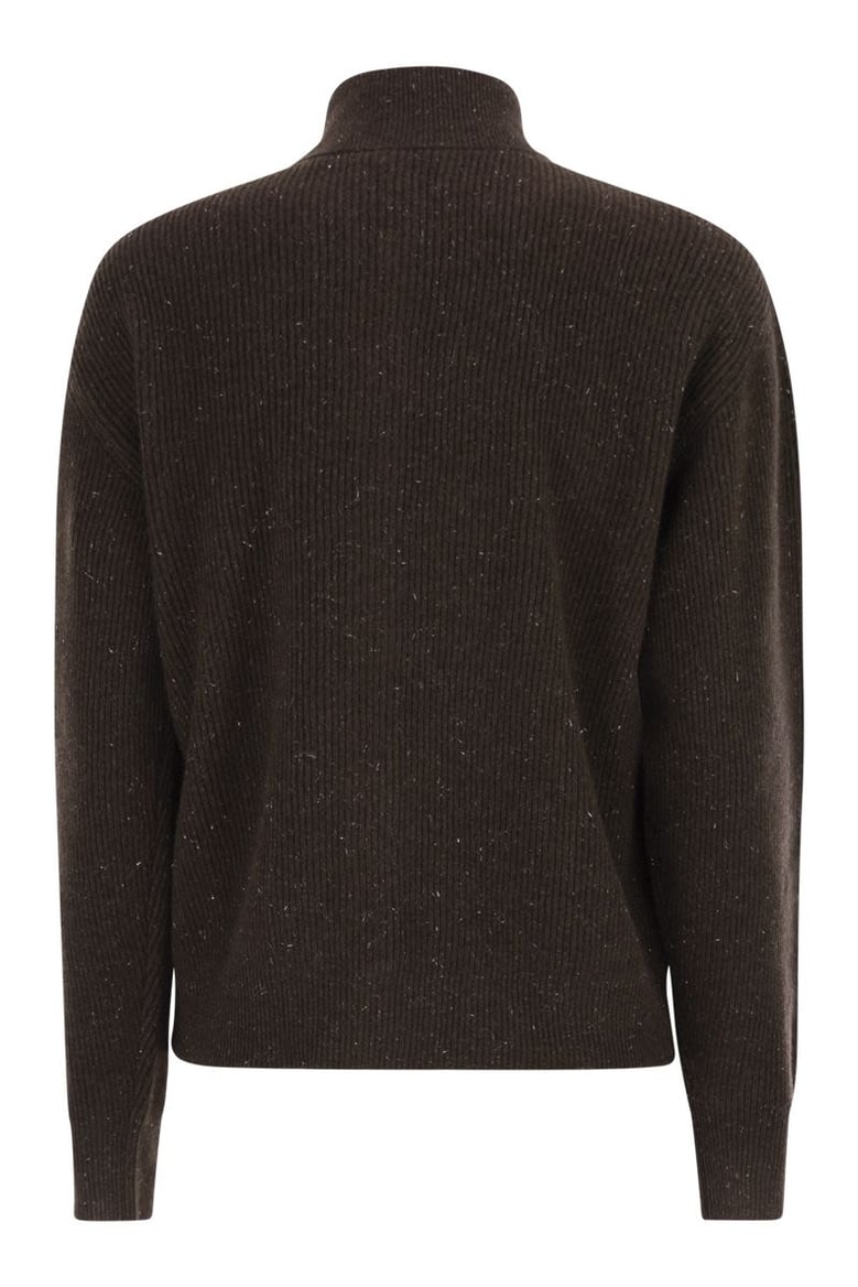 cardigan with buttons in wool silk and cashmere by Selfnex