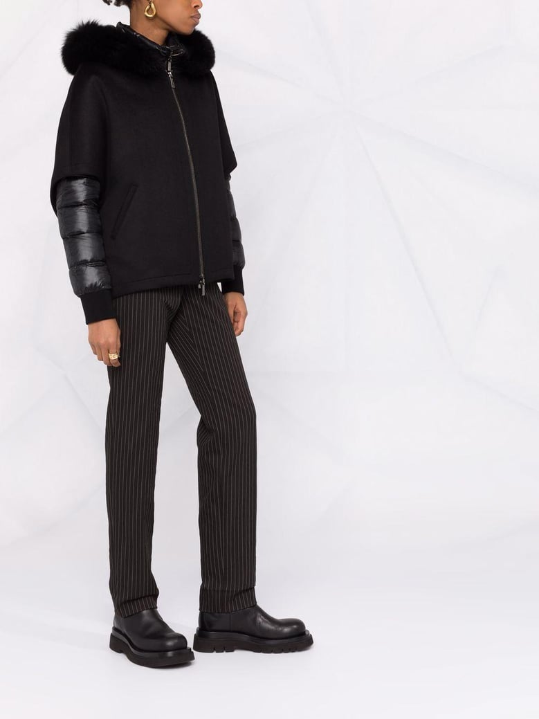 pegaso - down jacket with detachable hood by Selfnex