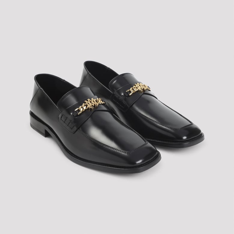 purse-on loafer with chain detail by Selfnex