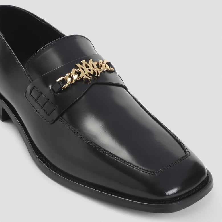 purse-on loafer with chain detail by Selfnex