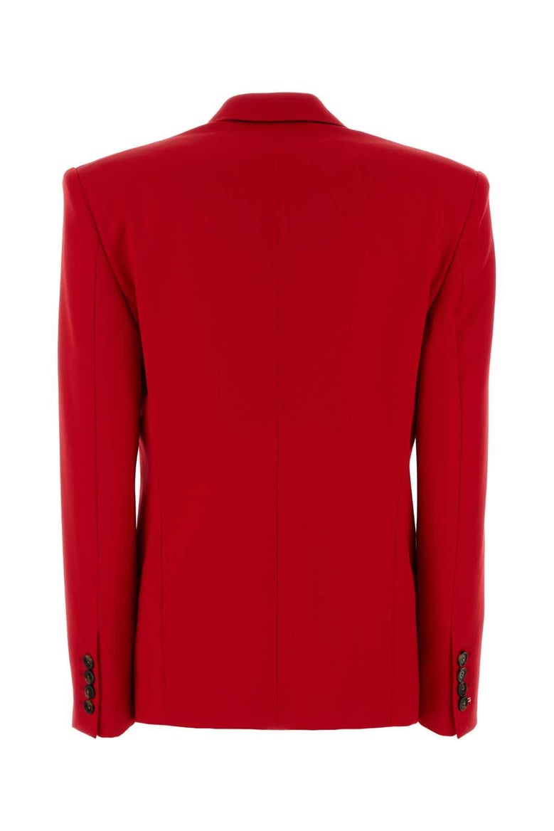 red wool blazer by Selfnex