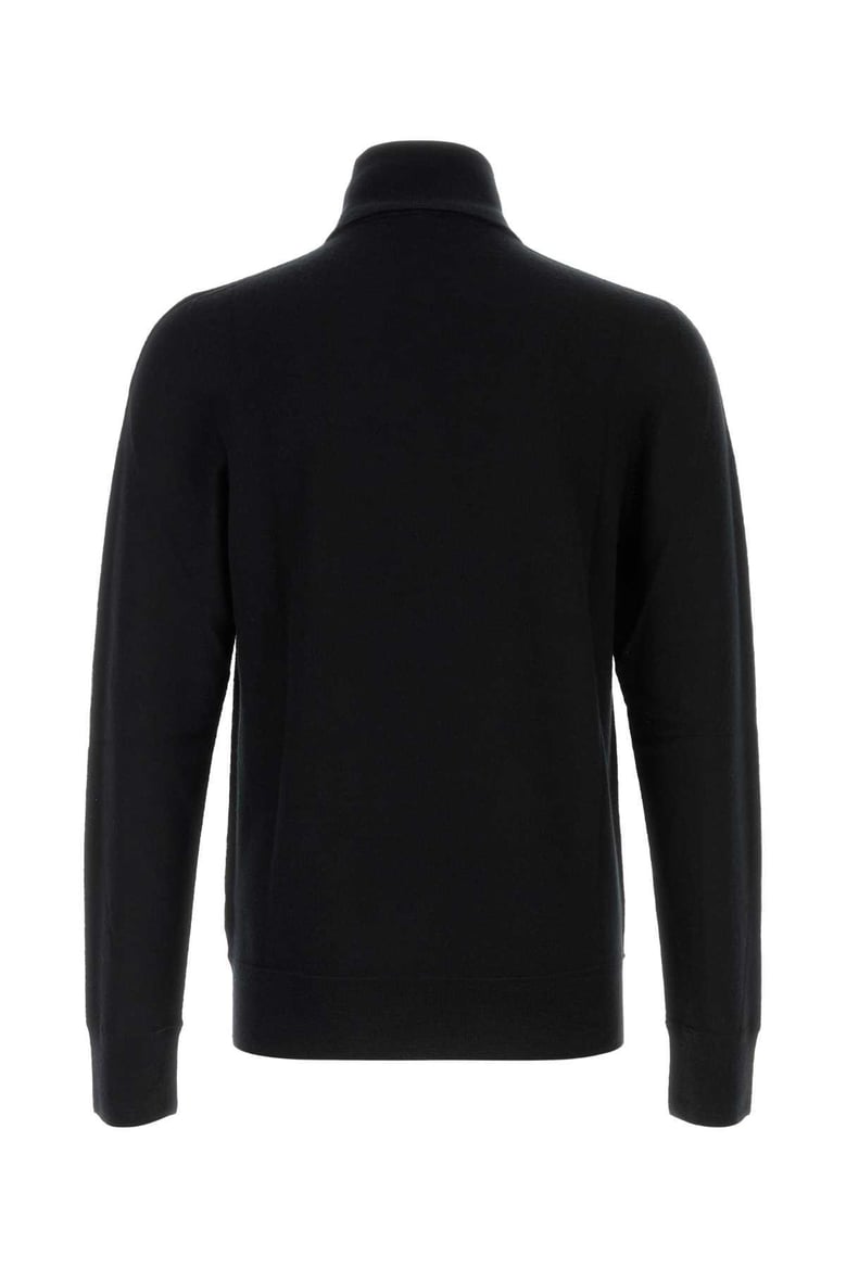 black cashmere bjorn sweater by Selfnex