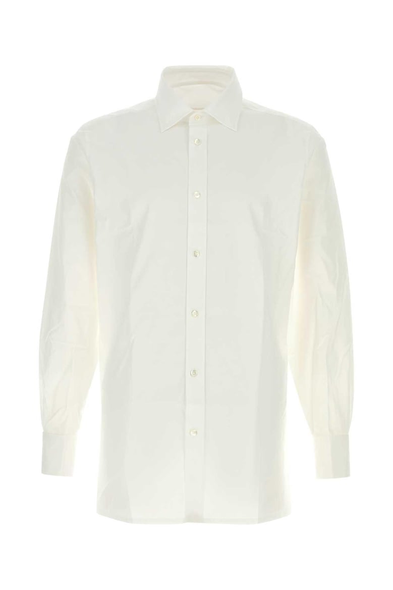 white poplin shirt by Selfnex