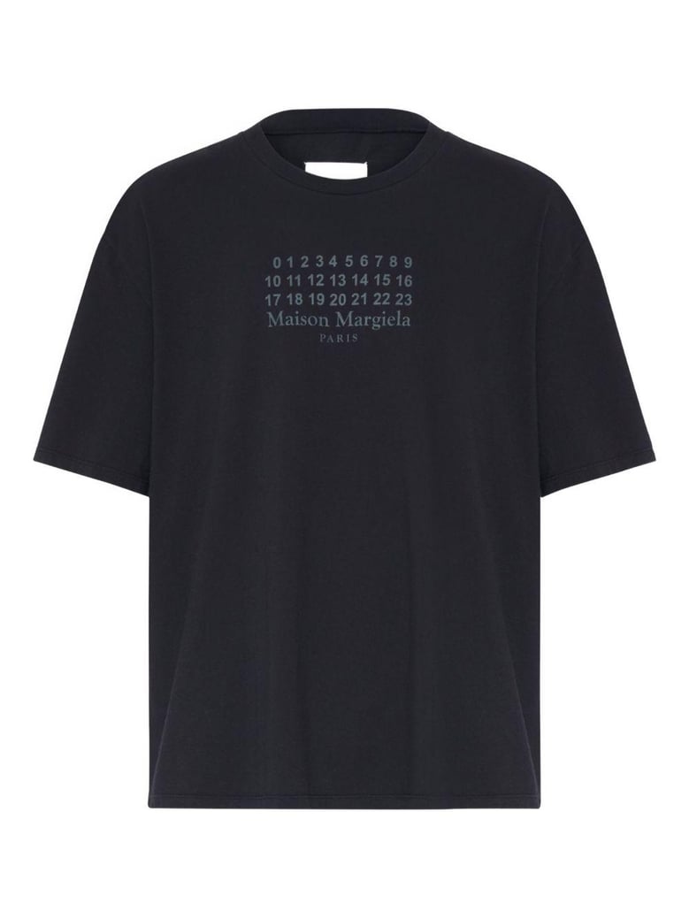 black cotton oversize t-shirt by Selfnex