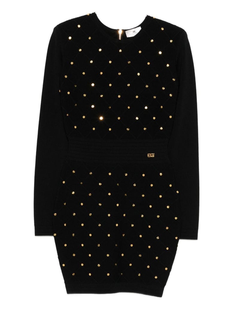 knitted mini dress by Selfnex