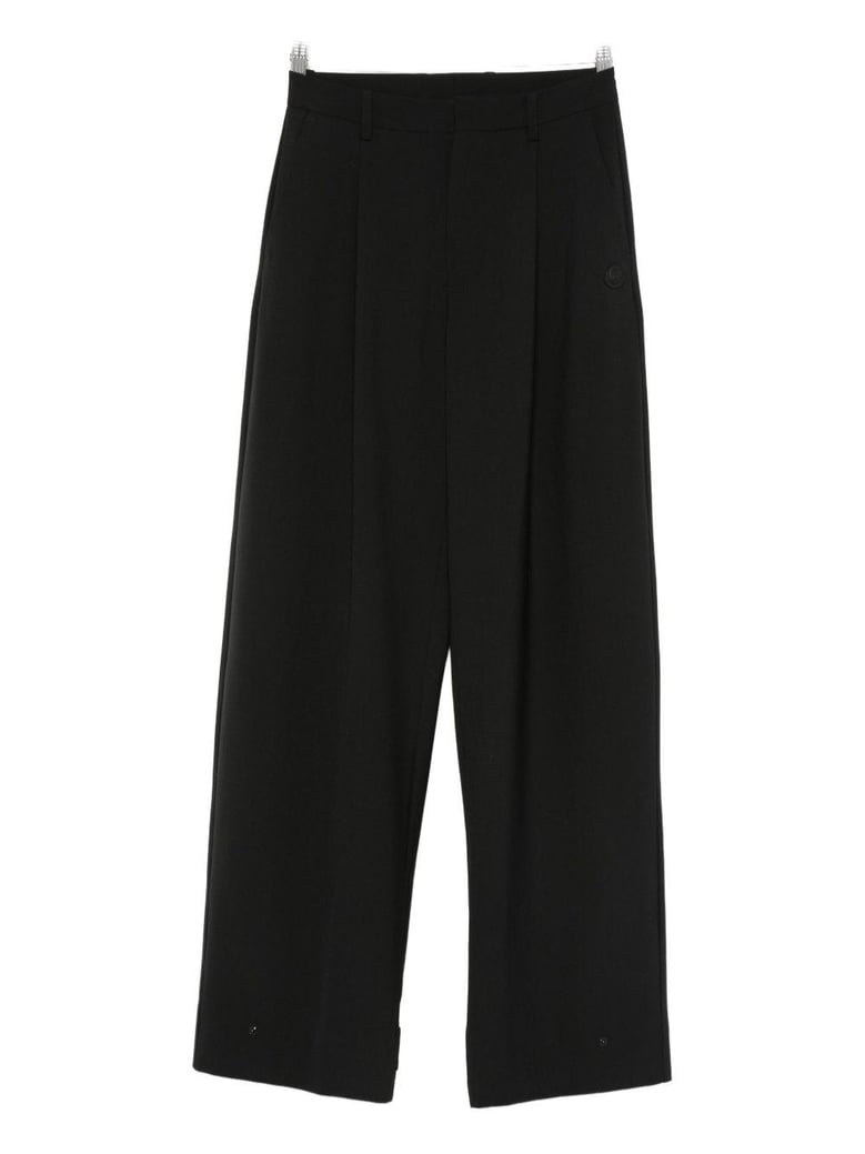 wool blend trousers by Selfnex