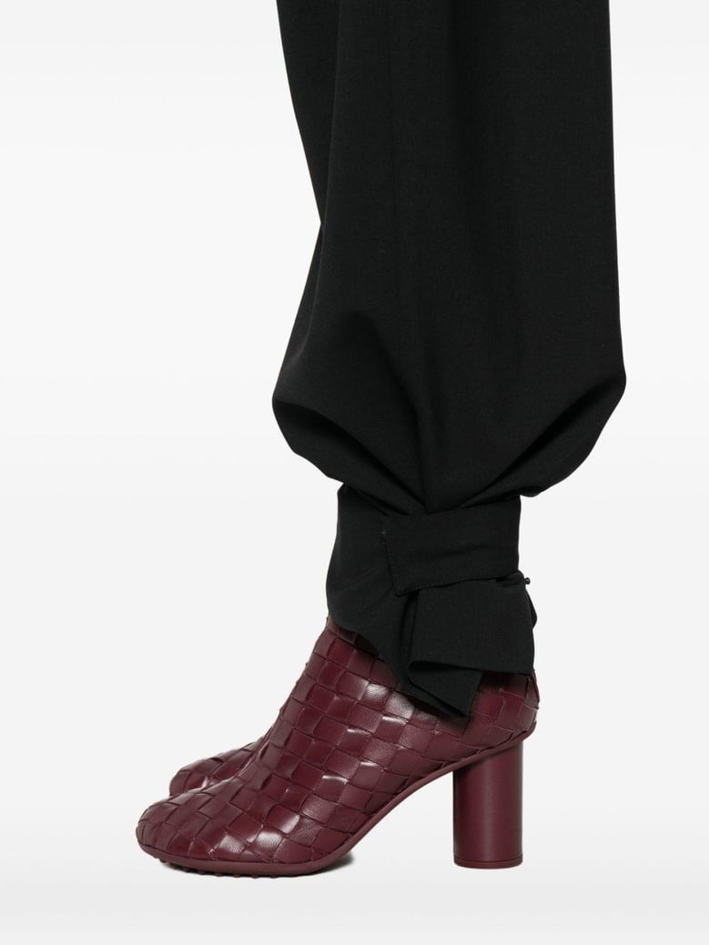 wool blend trousers by Selfnex