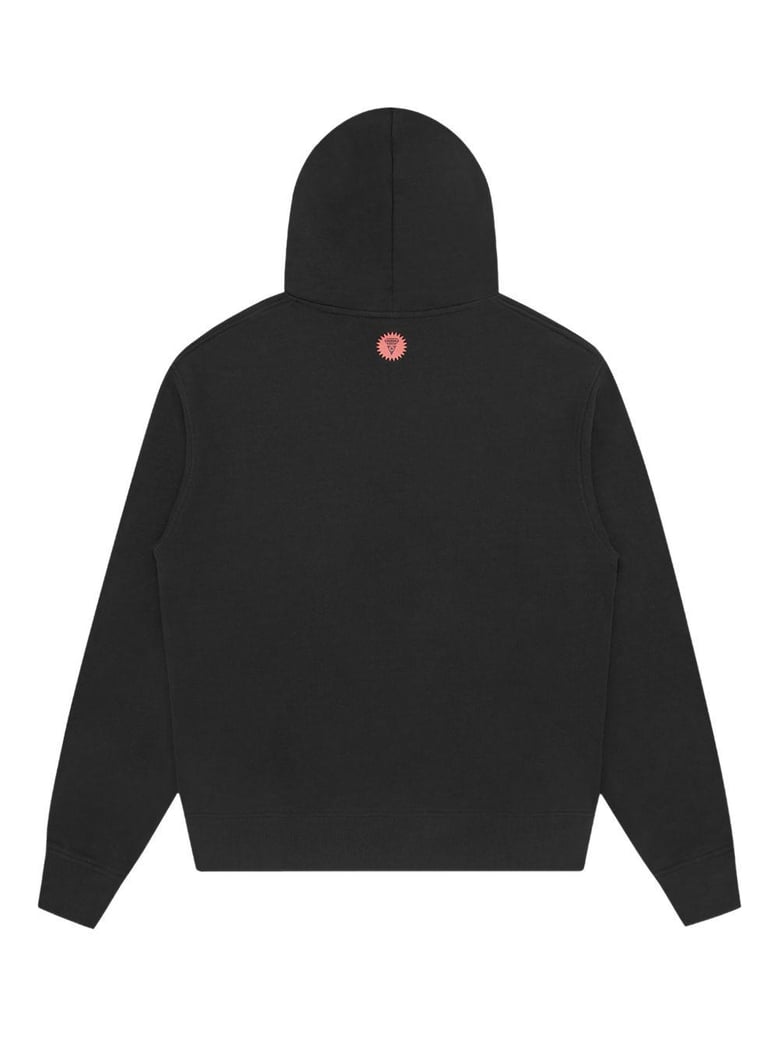 running dog popover cotton hoodie by Selfnex