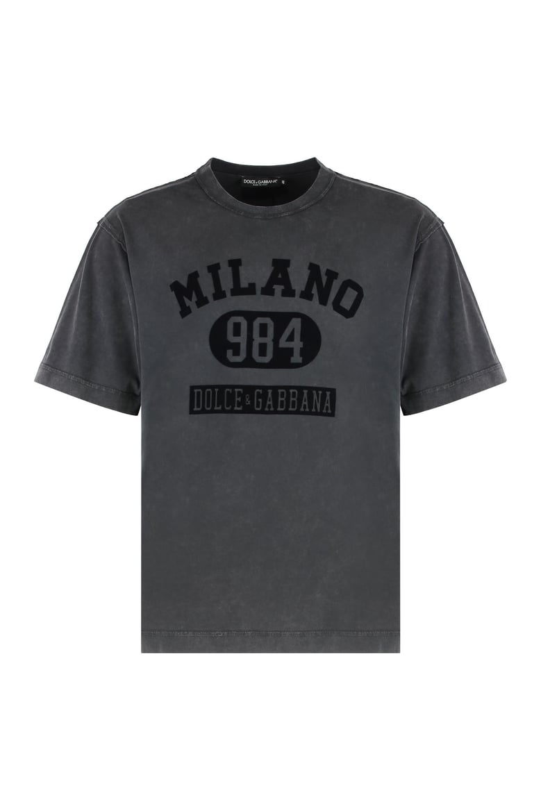 t-shirt in cotton with print by Selfnex