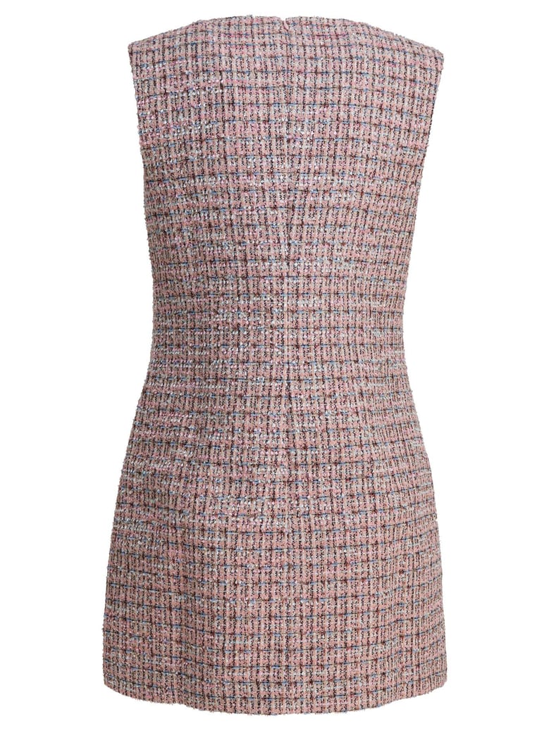 mini bouclé dress by Selfnex