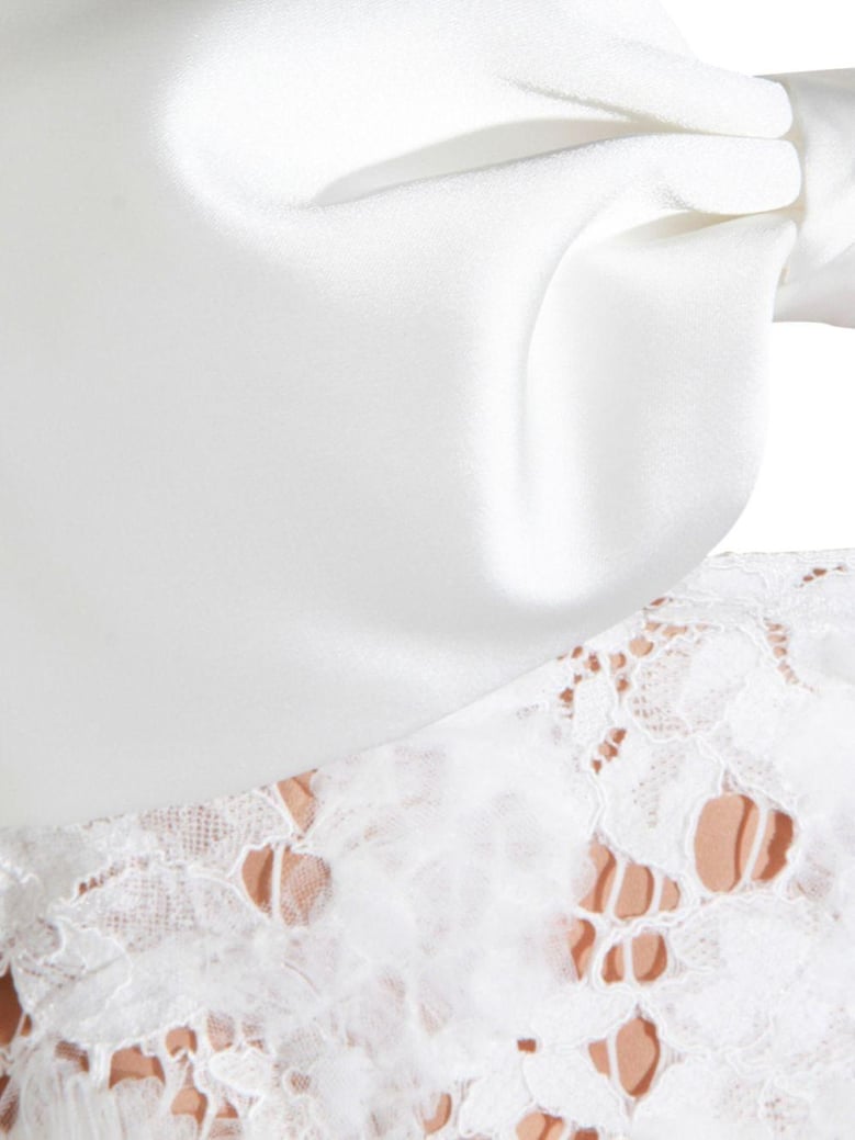 mini dress with lace bow by Selfnex
