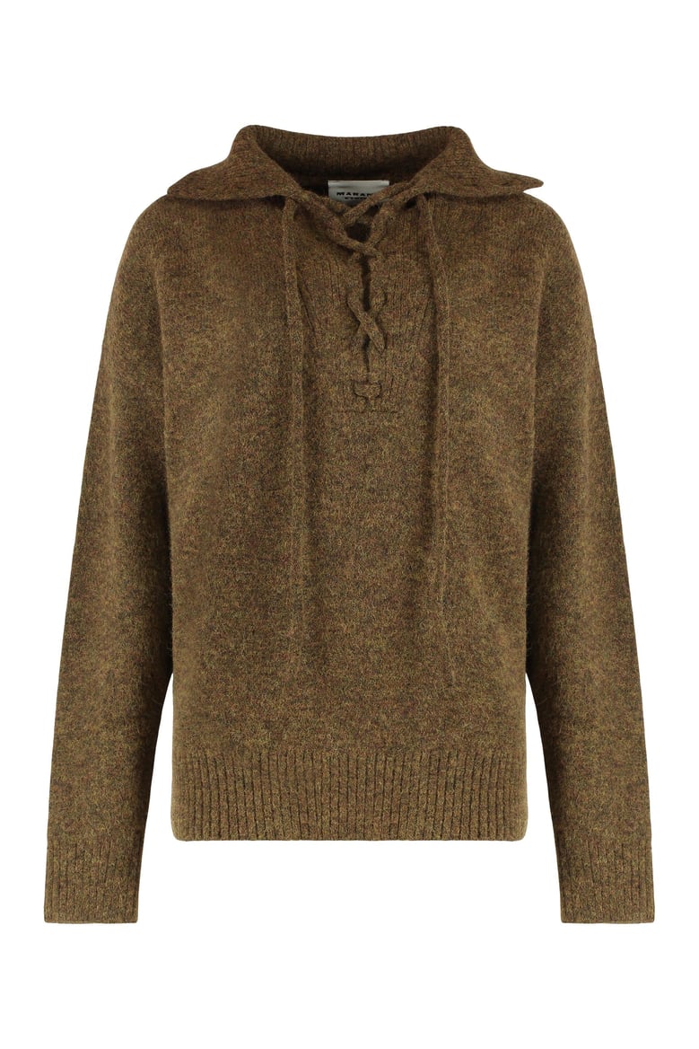 phylia alpaca blend sweater by Selfnex