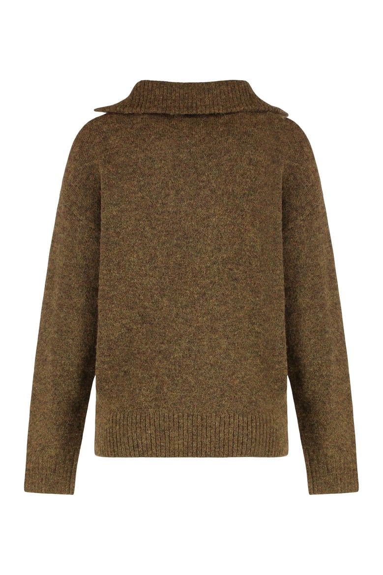 phylia alpaca blend sweater by Selfnex