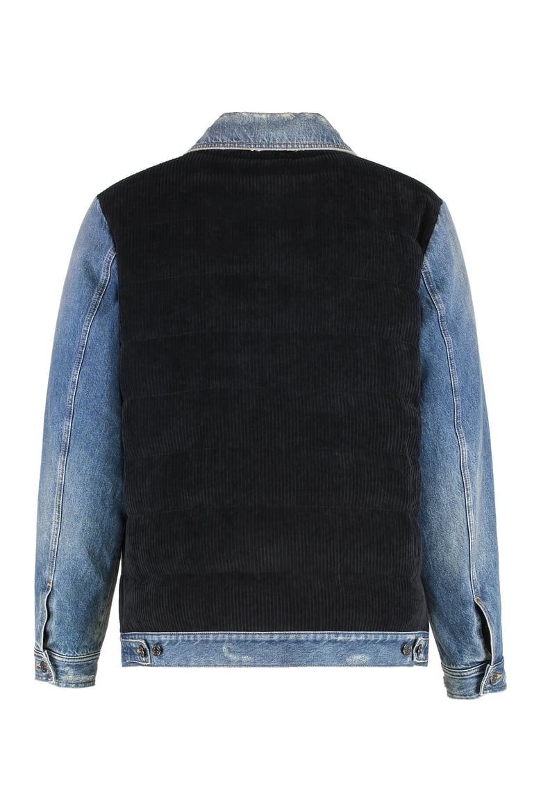 denim padded jacket by Selfnex