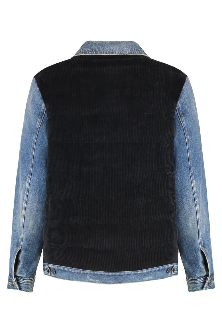 denim padded jacket by Selfnex