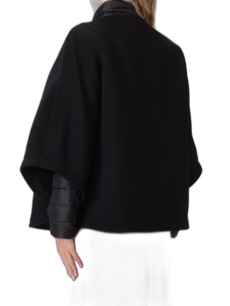 3-in-1 double-sided wool and cashmere cape by Selfnex