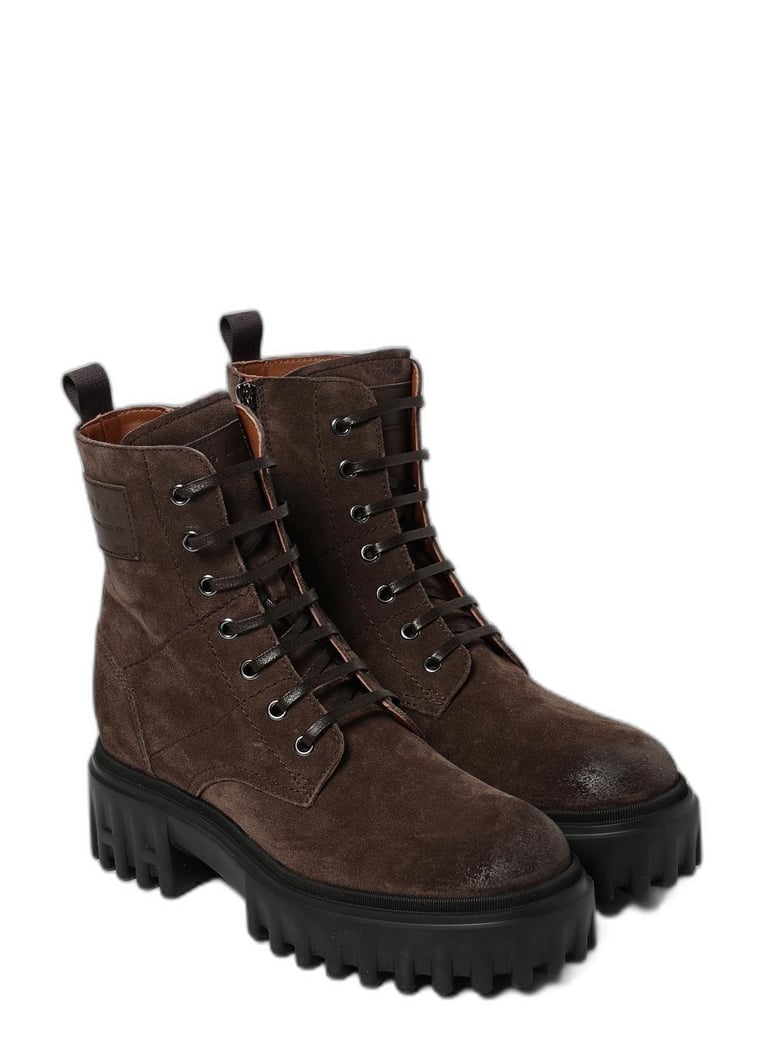 h700 - suede combat boots by Selfnex