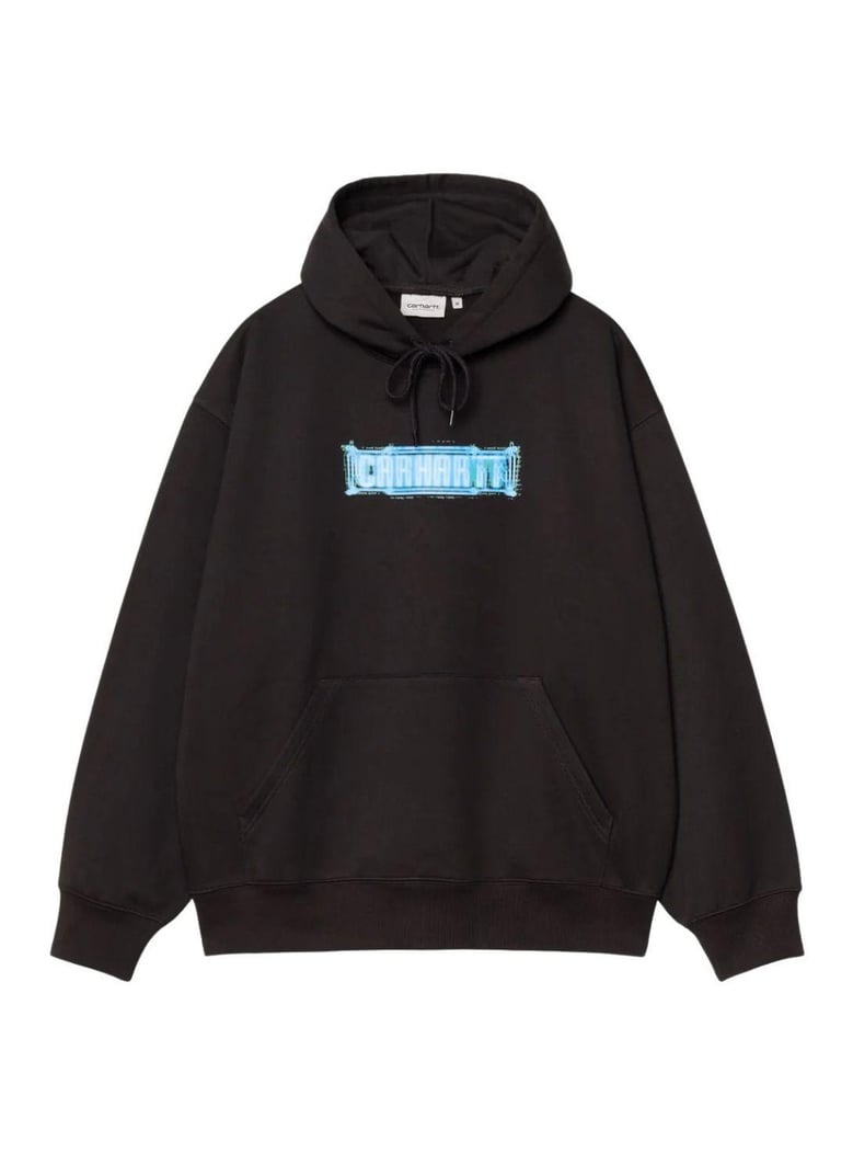 hooded electric boogie sweat by Selfnex