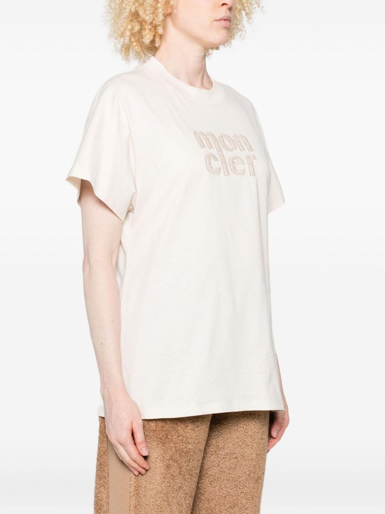 cotton t-shirt with teddy logo by Selfnex