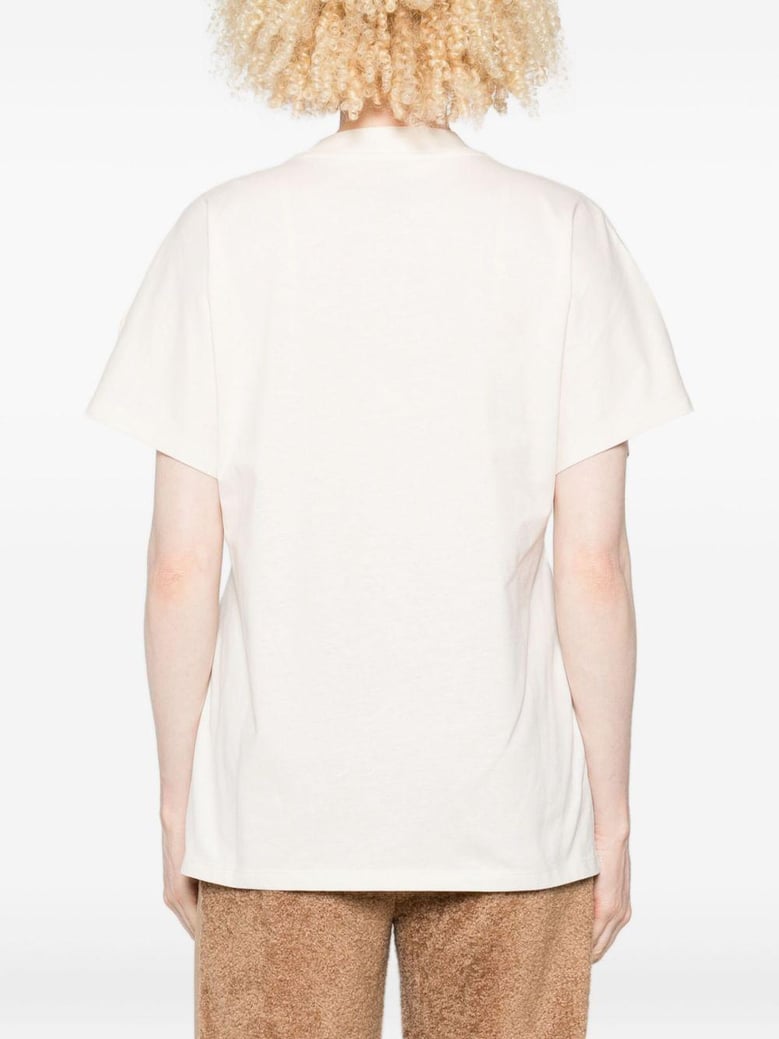 cotton t-shirt with teddy logo by Selfnex