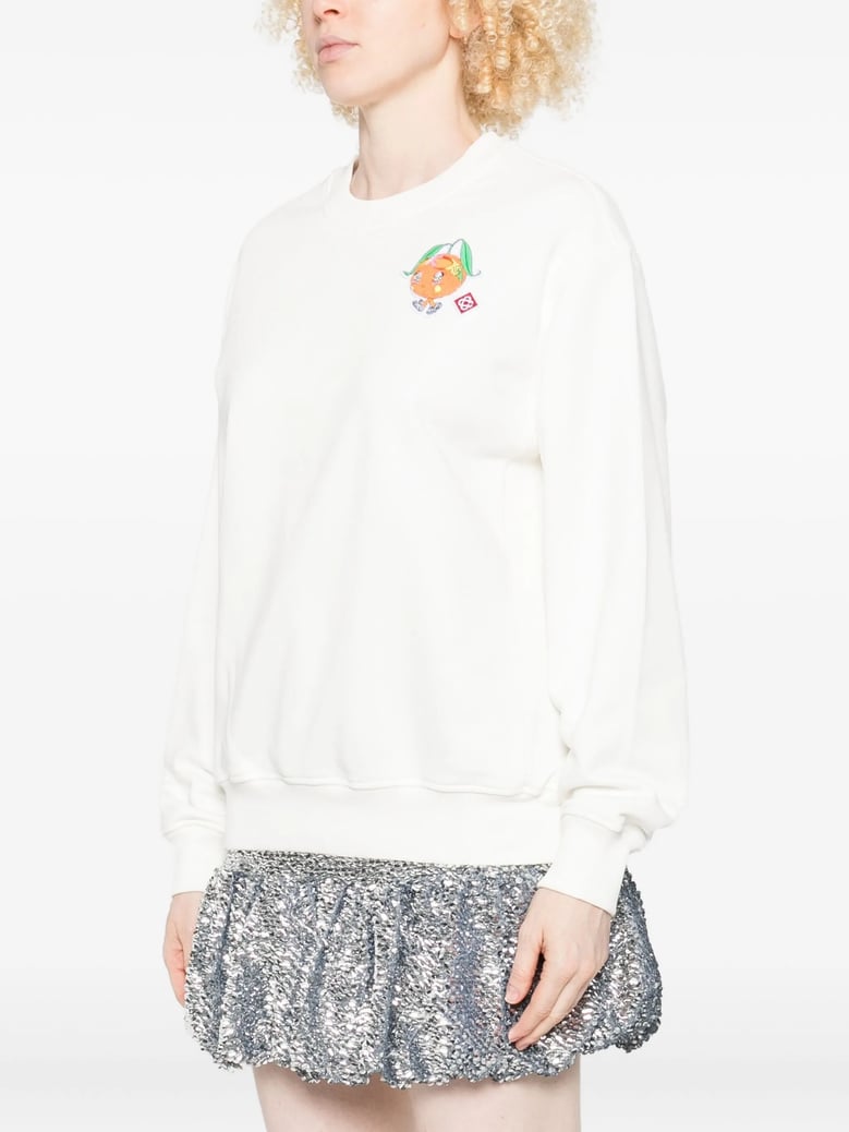 ski printed sweatshirt by Selfnex