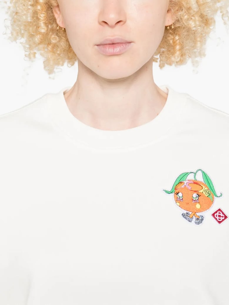 ski printed sweatshirt by Selfnex