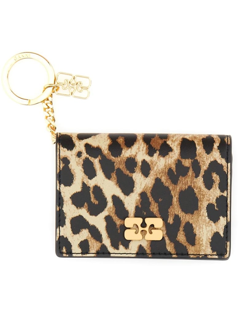 bou leopard leather wallet by Selfnex