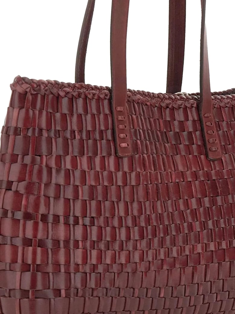 salvage dark brown bag by Selfnex