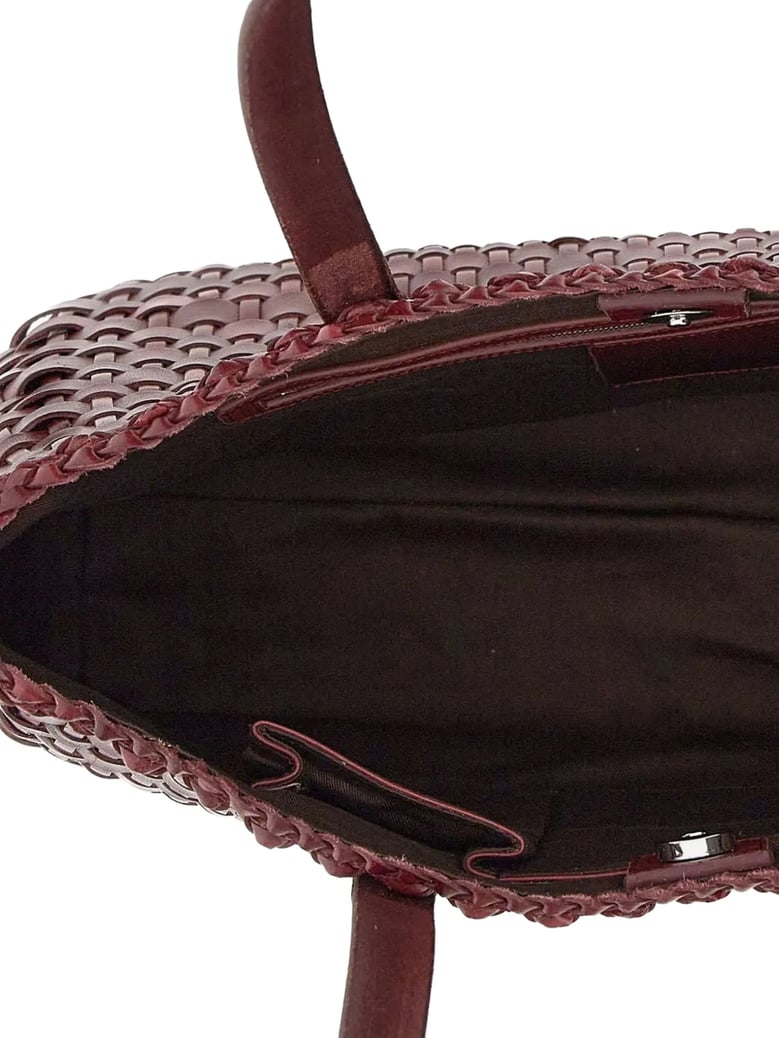 salvage dark brown bag by Selfnex