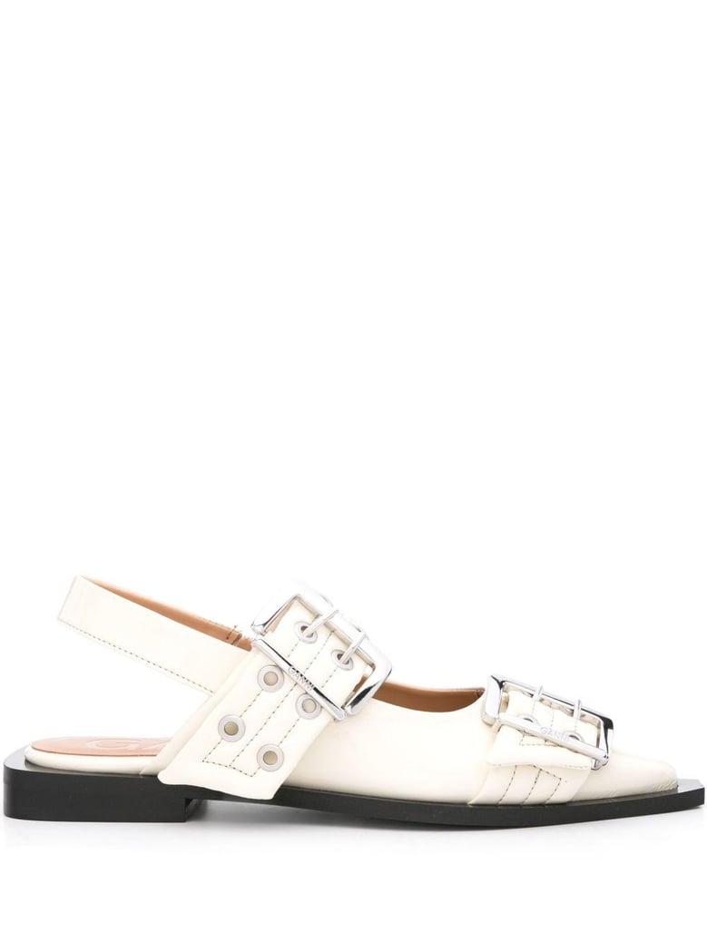 white recycled polyester flat by Selfnex