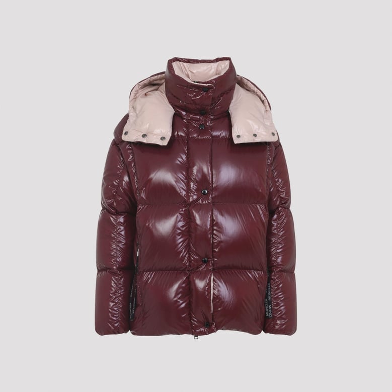 parana hooded short down jacket by Selfnex