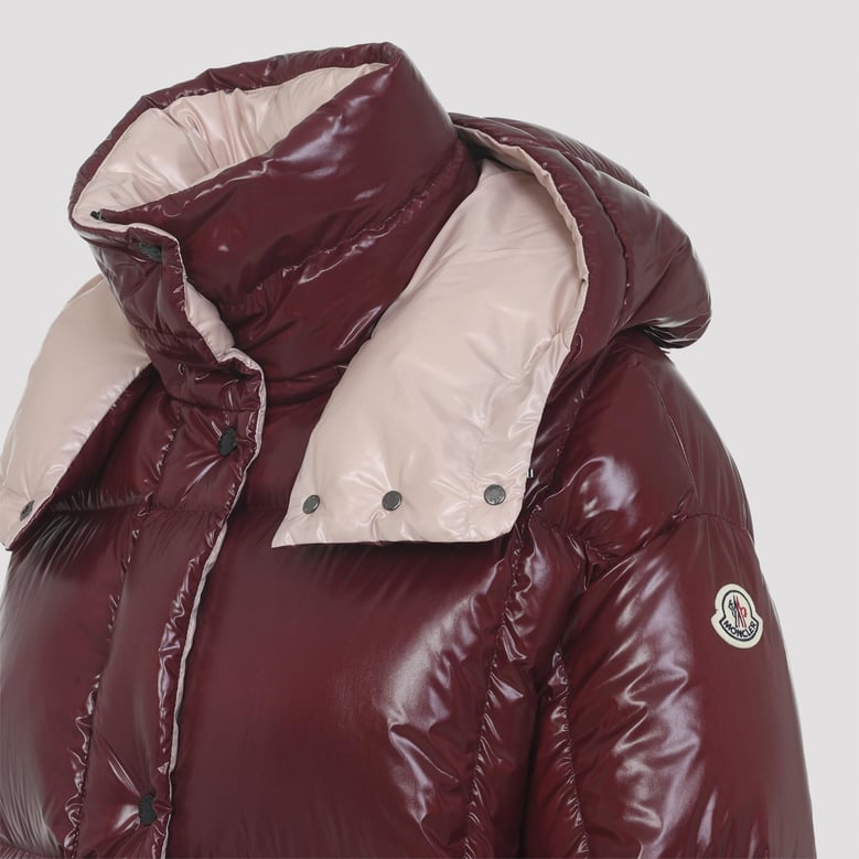parana hooded short down jacket by Selfnex