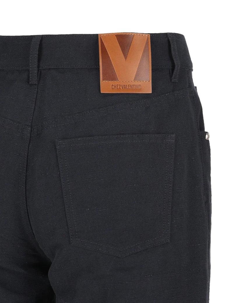 linen and cotton trousers by Selfnex