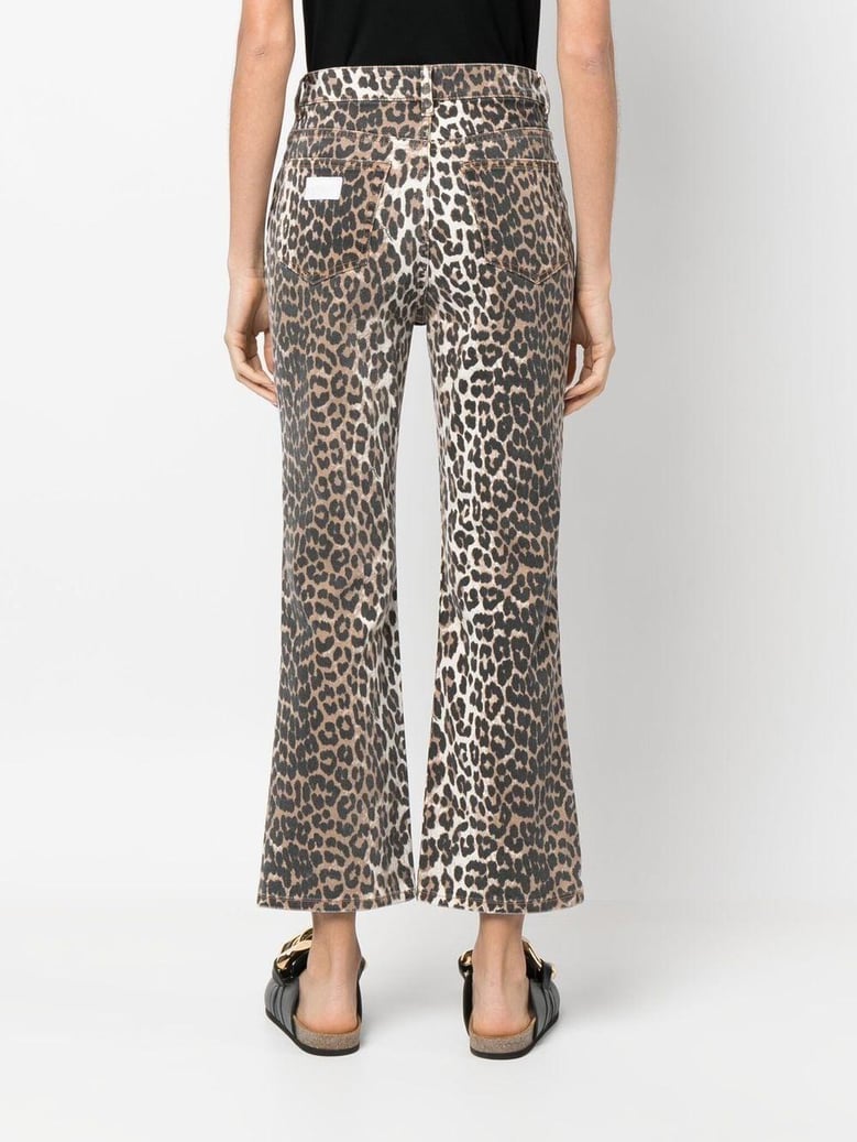leopard betzy jeans by Selfnex