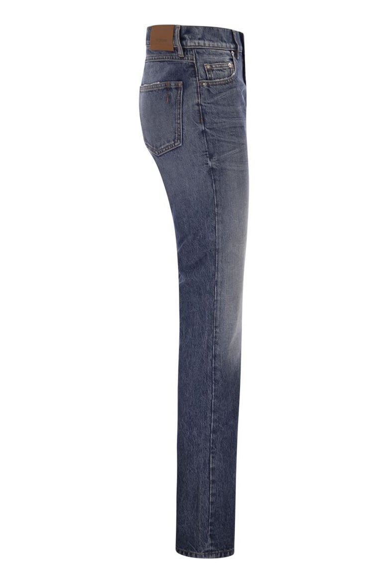 low-waisted jeans by Selfnex