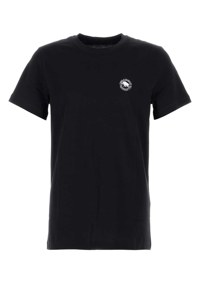 black cotton t-shirt by Selfnex