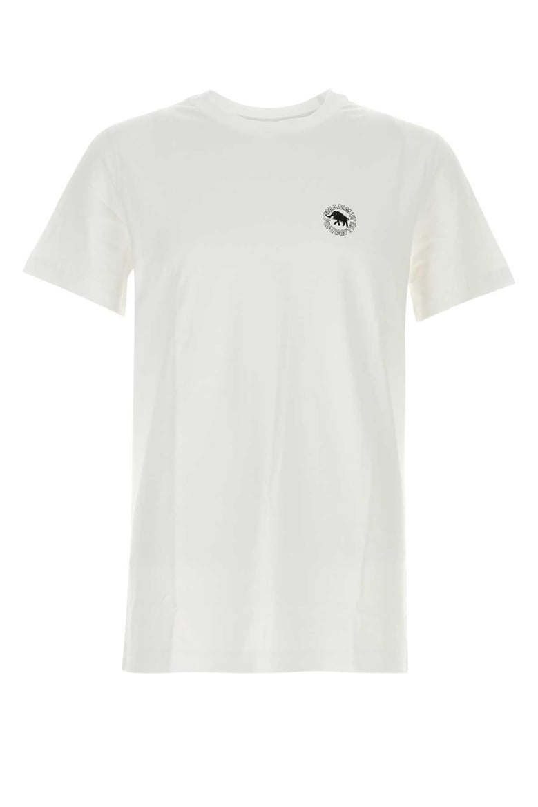 white cotton t-shirt by Selfnex