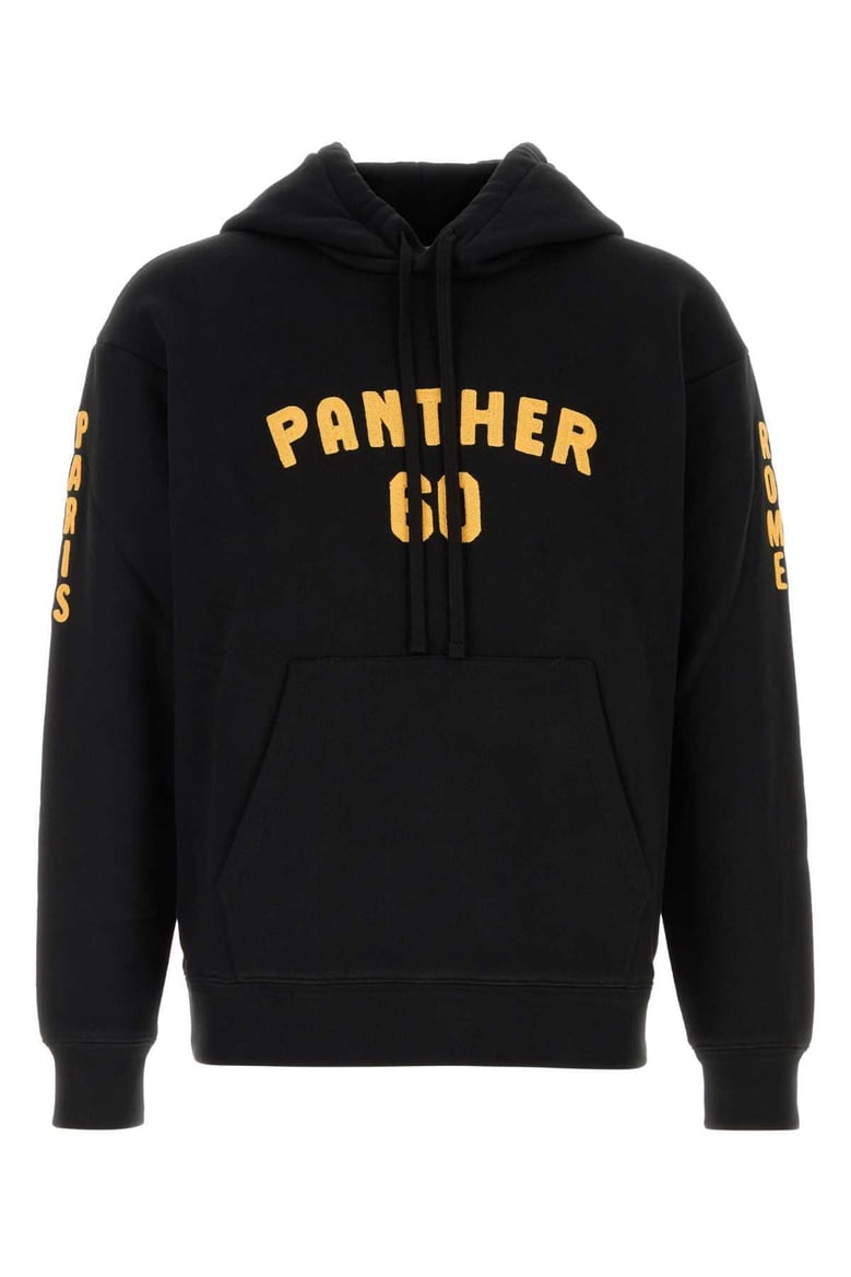 black cotton sweatshirt by Selfnex