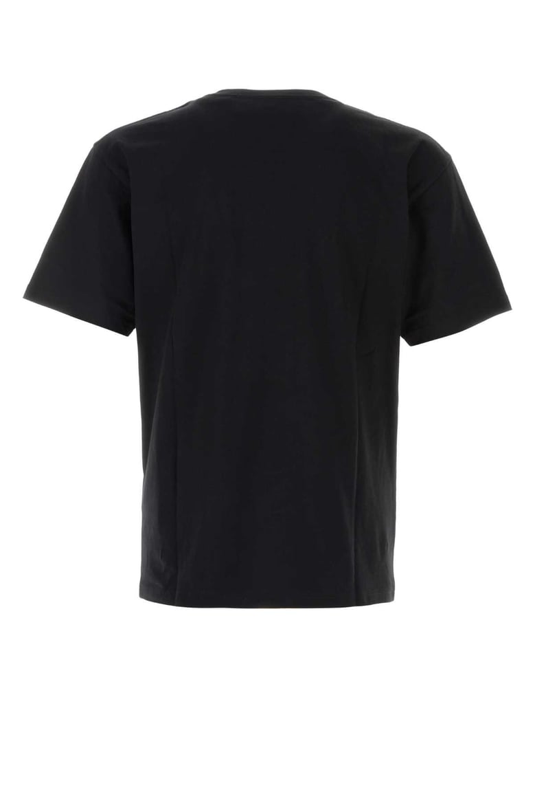 black cotton t-shirt by Selfnex