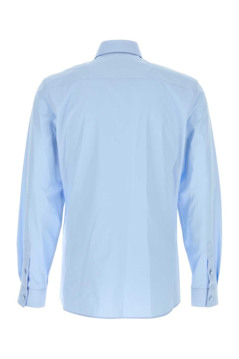 light-blue poplin shirt by Selfnex