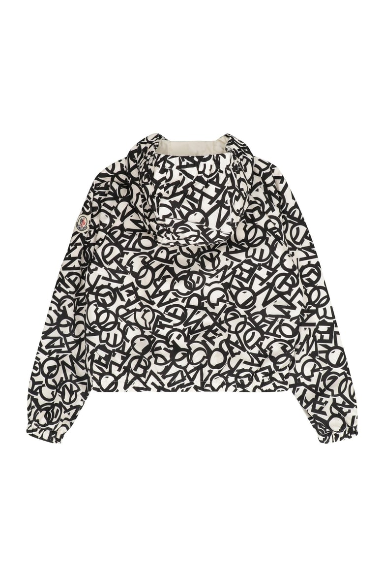 maisha hooded techno fabric raincoat by Selfnex