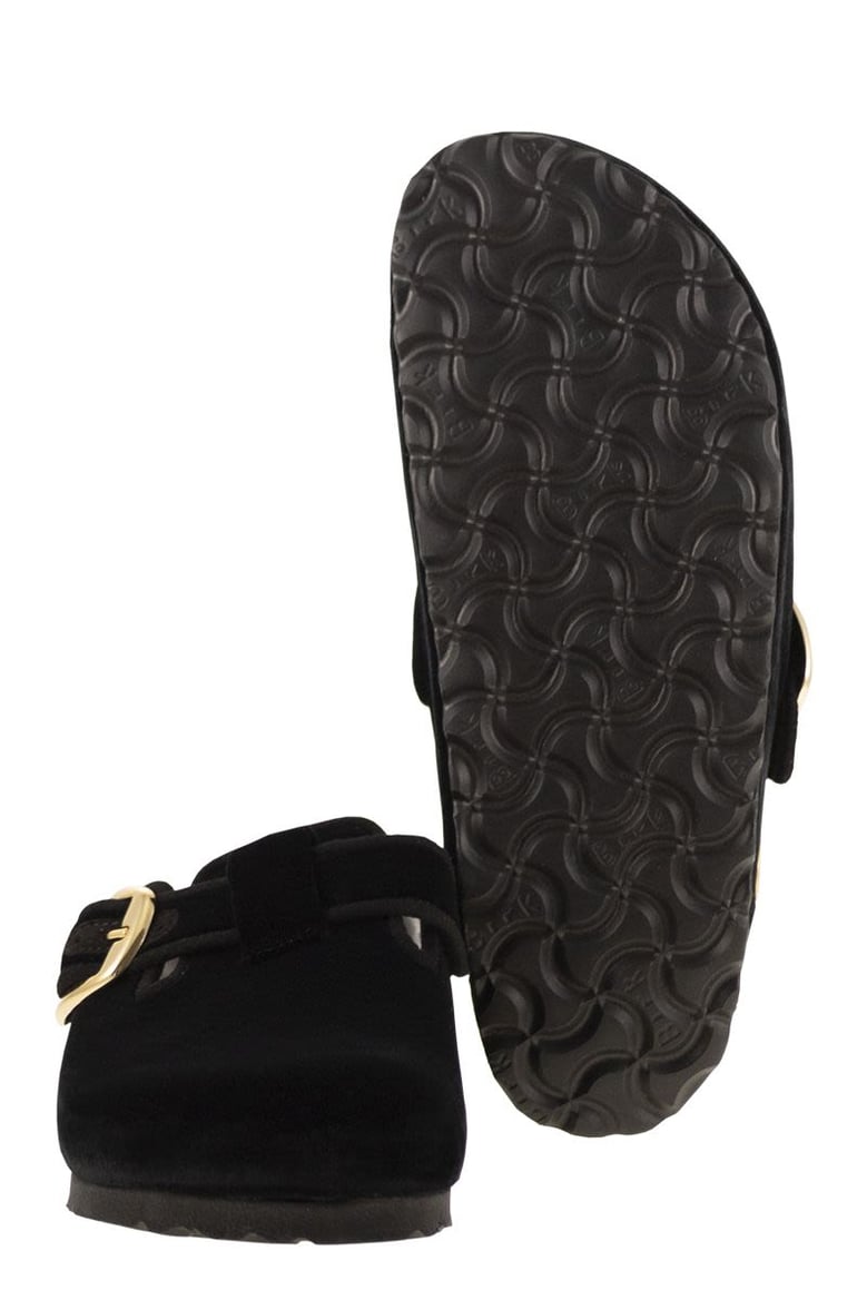 boston big buckle - clog with large buckle by Selfnex