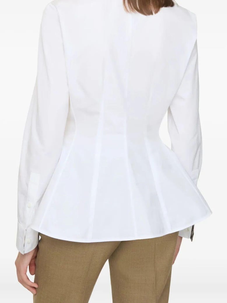 eliza cotton shirt with drop waist by Selfnex