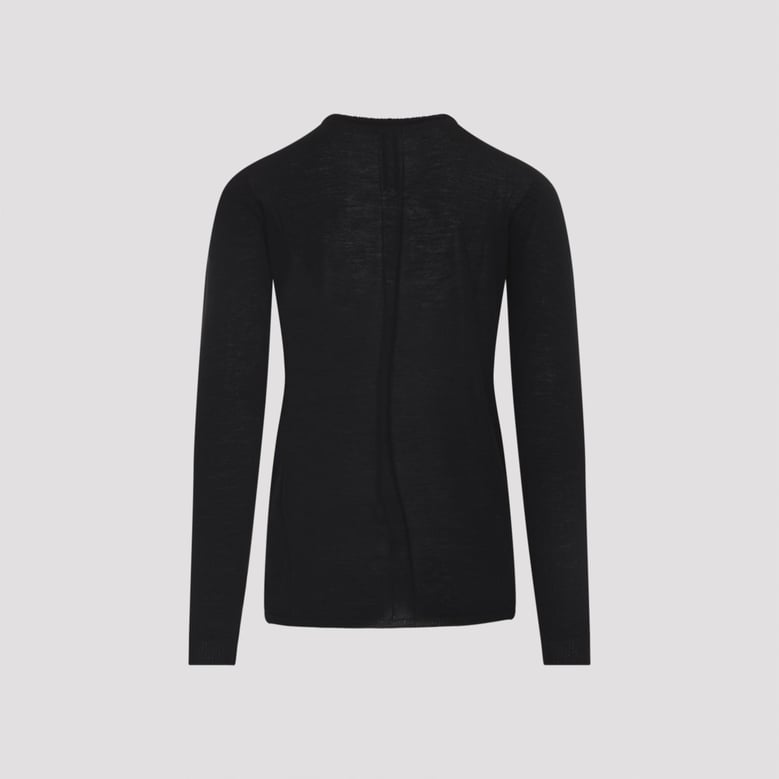 “biker level” knit sweater by Selfnex
