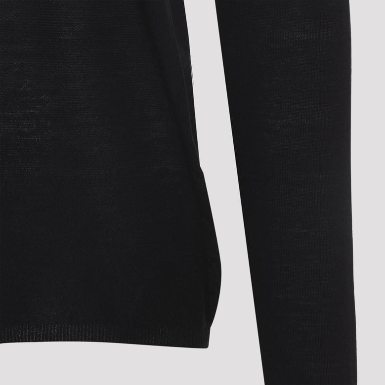 “biker level” knit sweater by Selfnex
