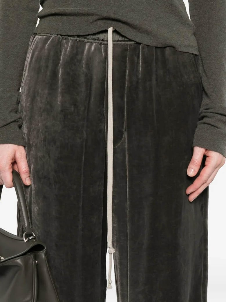 green dietrich lounge pants by Selfnex