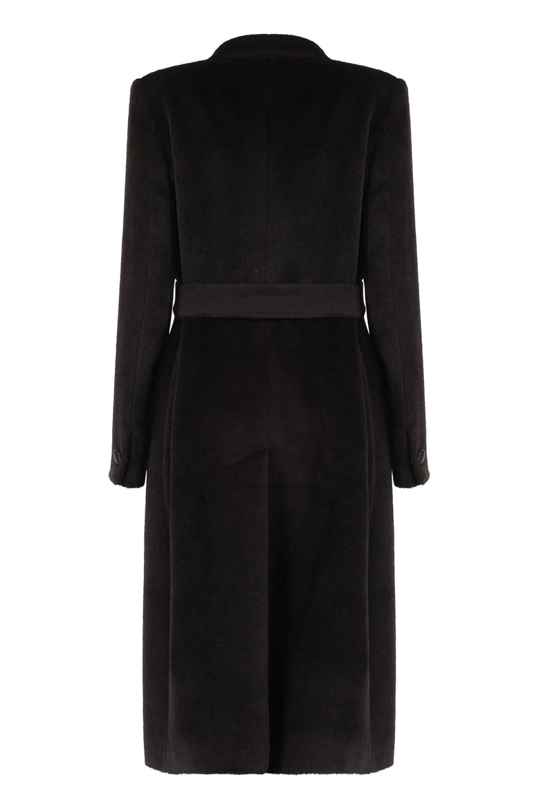 faux fur coat by Selfnex