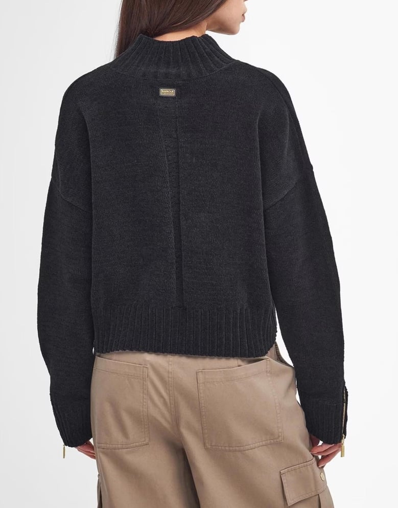 milla knitted high neck sweater by Selfnex