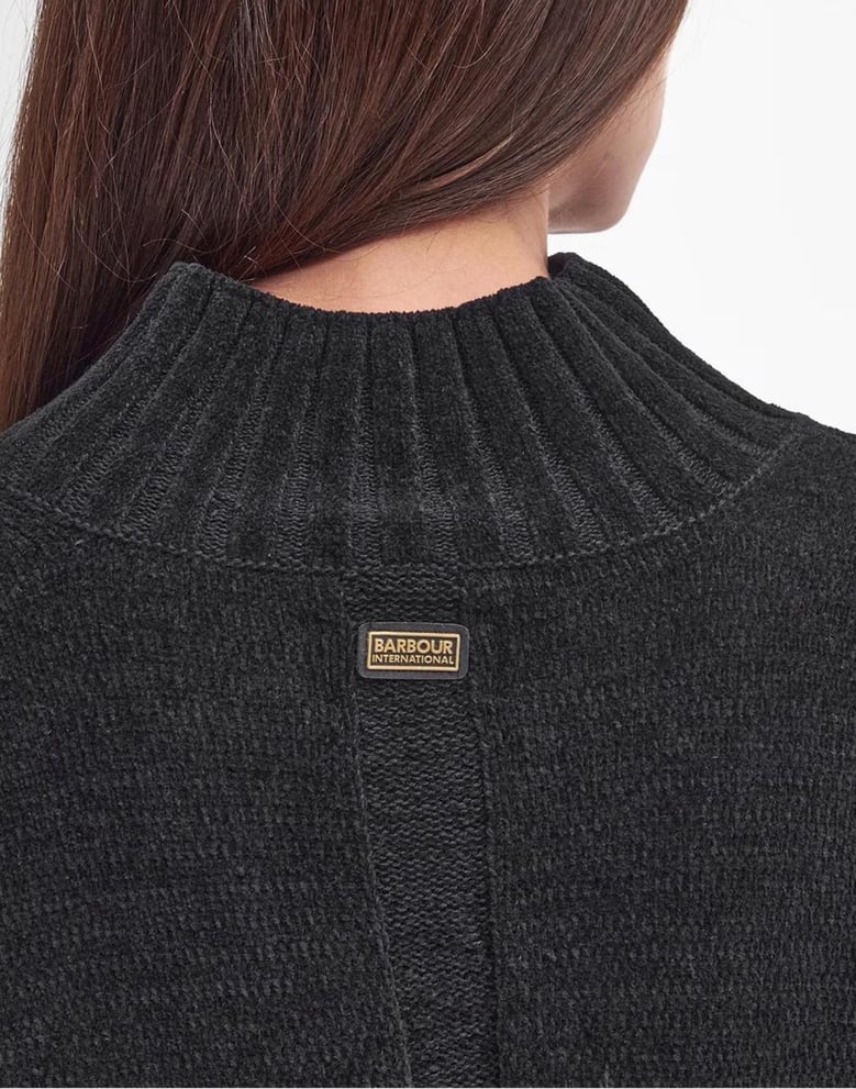 milla knitted high neck sweater by Selfnex